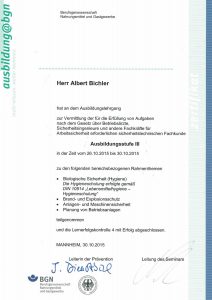 Berufsgenossenschaft Nahrungsmittel